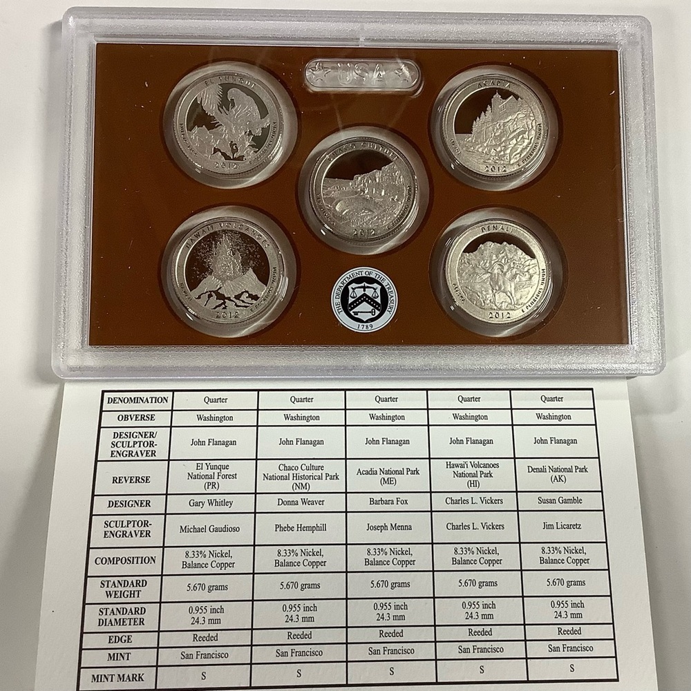 2012 United States Mint Proof Set - Picture 4 of 5